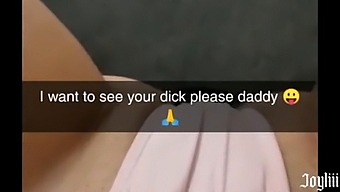 年轻女子joyliii和她最好的朋友的父亲在snapchat上做爱